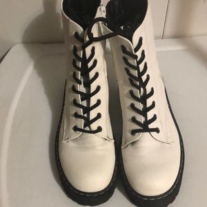Sincerely Jules lace up combat boots